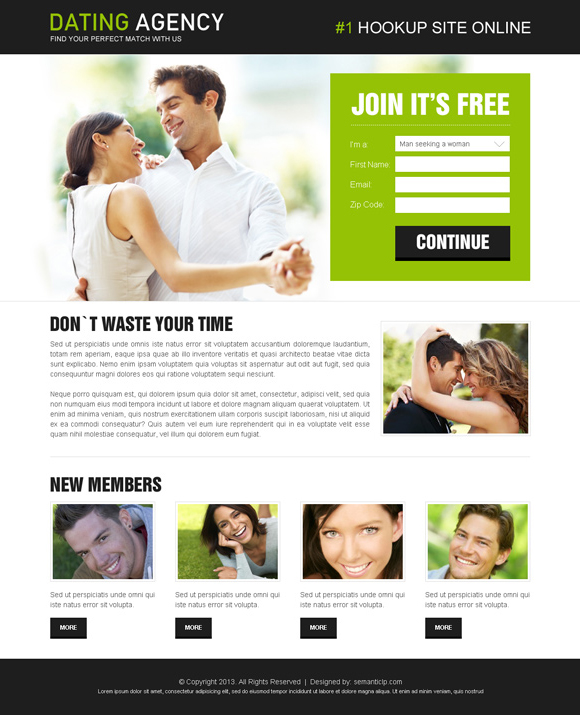 Download high converting professional dating landing page design that converts site visitor into site member from http://www.semanticlp.com/buy-now1.php?p=752