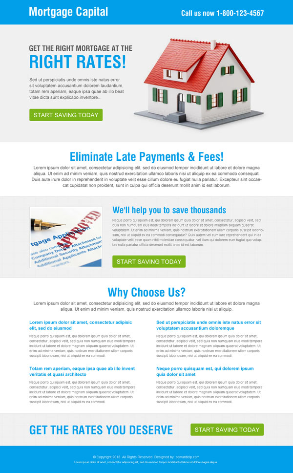 Do successful promotion of your mortgage broker business with an effective mortgage landing page design from https://www.buylandingpagedesign.com/landing-page-design/mortgage/