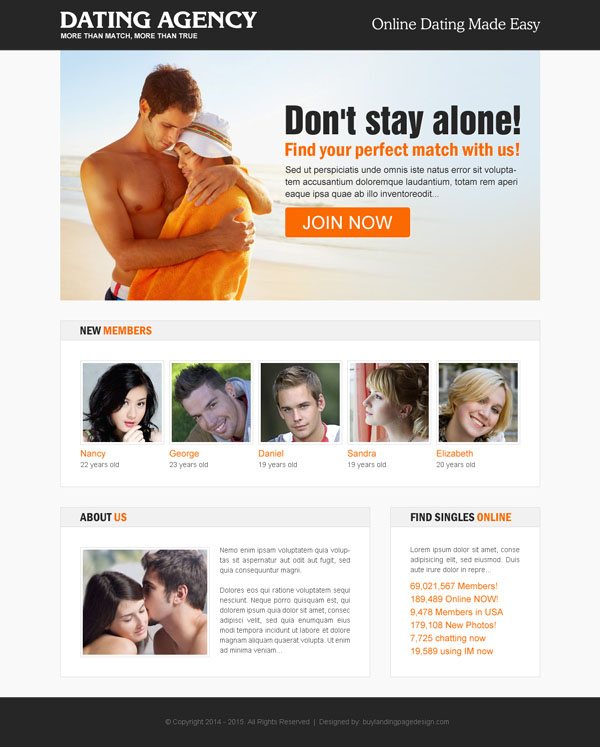 online dating call to action responsive landing page design templates for your online dating business service conversion from https://www.buylandingpagedesign.com/buy/online-dating-agency-responsive-landing-page-design/33