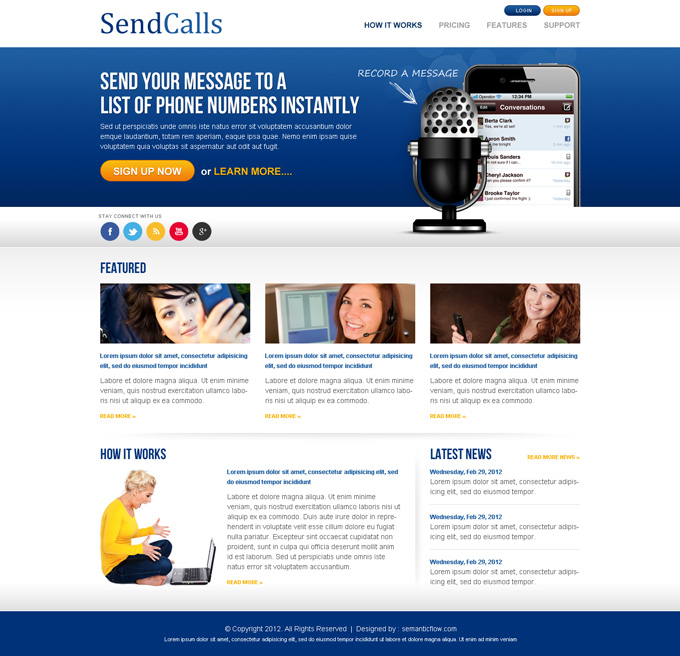 web design service portfolio