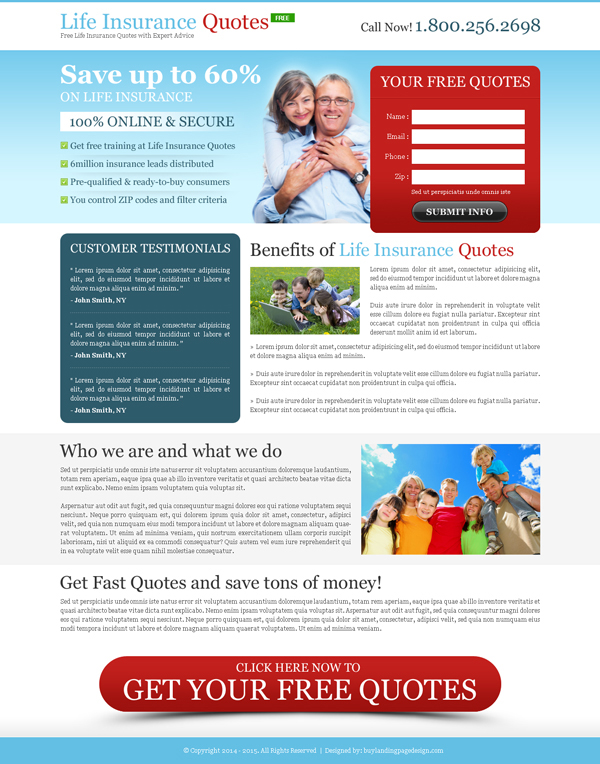 life-insurance-quotes-online-lead-capture-landing-page-design ...