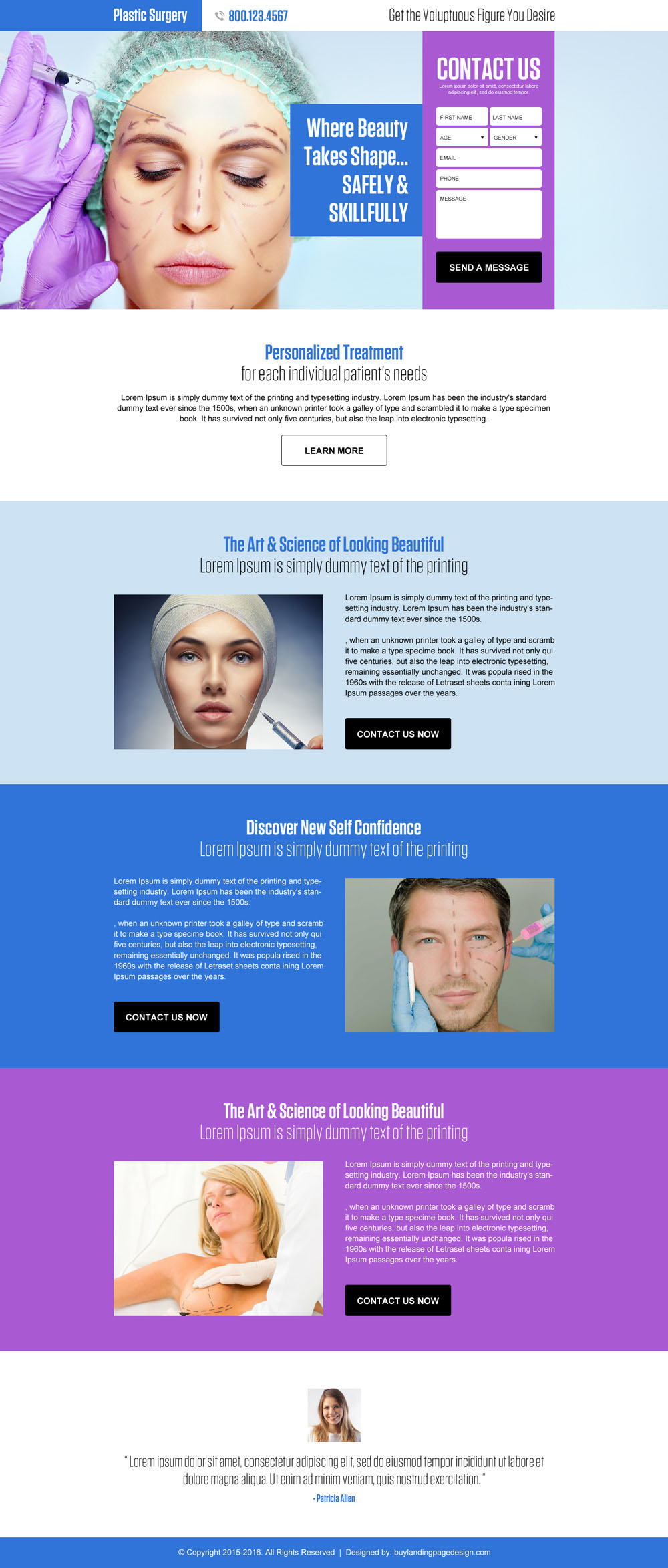 plastic-surgery-business-service-lead-generation-landing-page-design-001