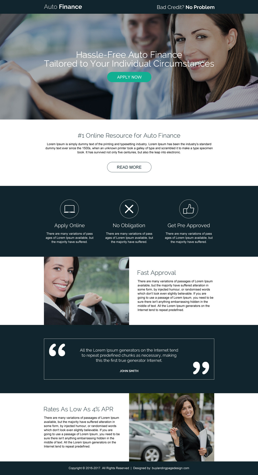 hassle-free-online-auto-finance-call-to-action-landing-page-design-005