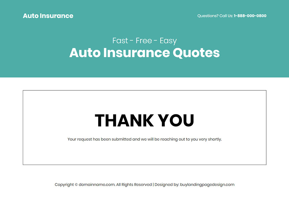 get-a-free-auto-insurance-quote-responsive-thanks-page-design-031 ...