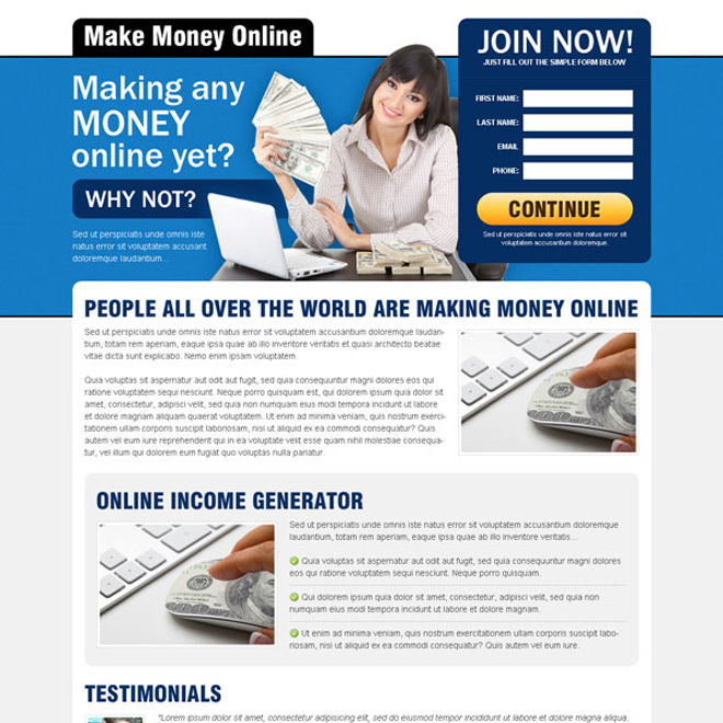 how to make money online now