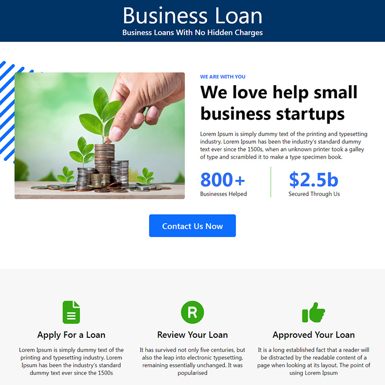 business startup funding ppv design