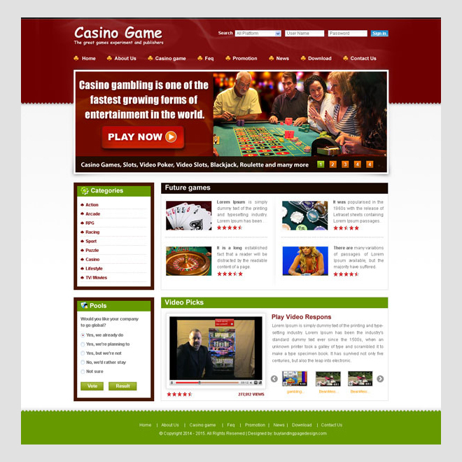 casino web