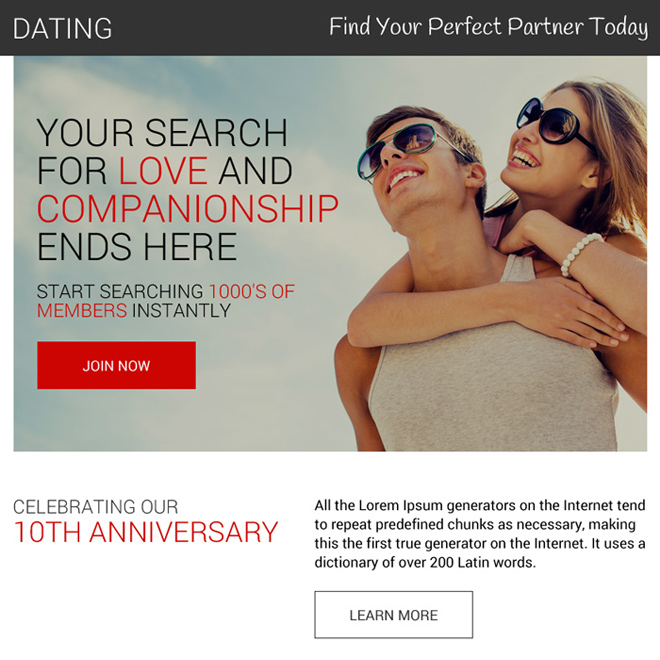 online dating call to action