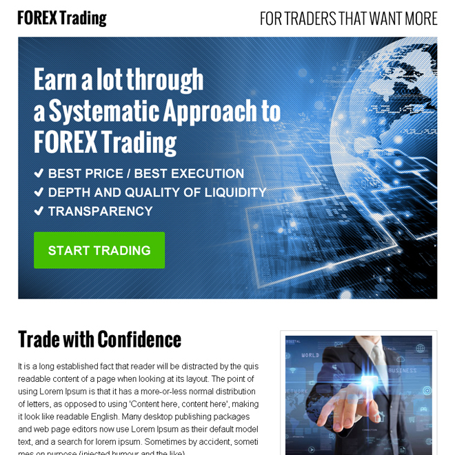 earn a lot money in forex trading ppv landing page