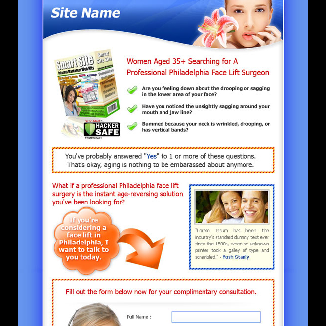 sales page templates