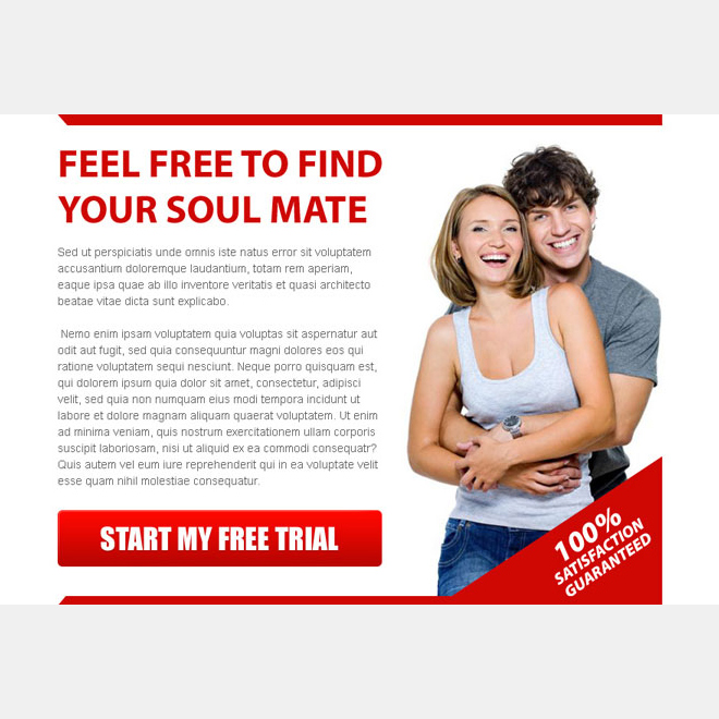 find your soul mate attractive ppv landing page design template