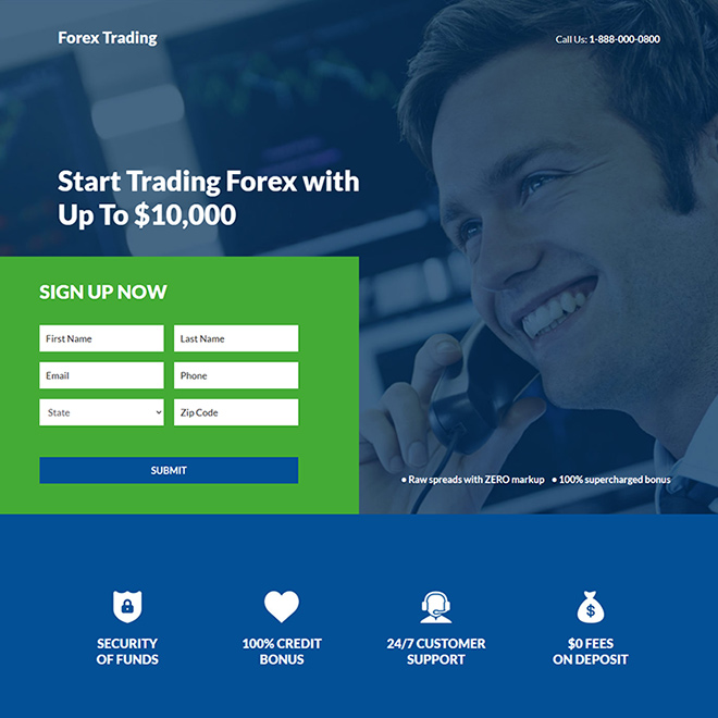 online forex trading tips and tutorials responsive landing page design