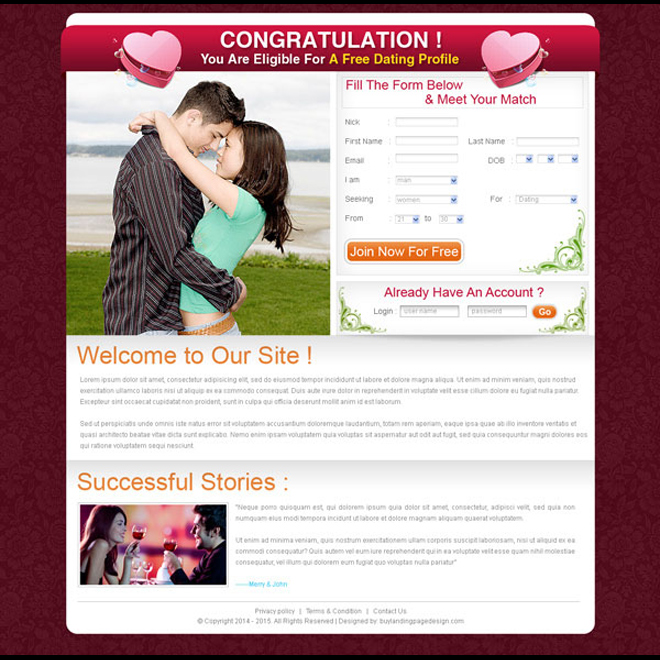 Free and easy online dating sites