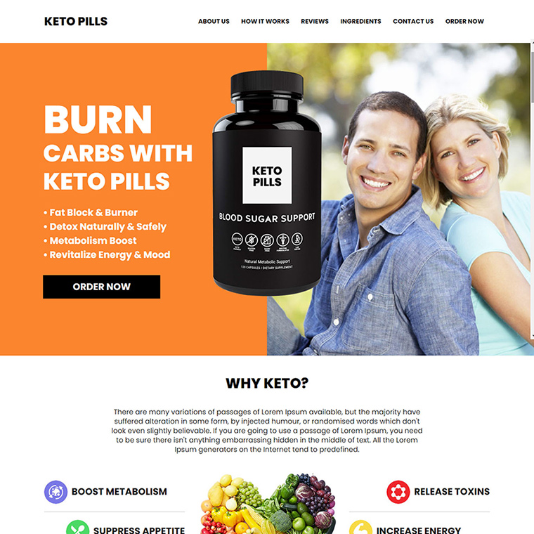 keto supplement for weight loss responsive website design
