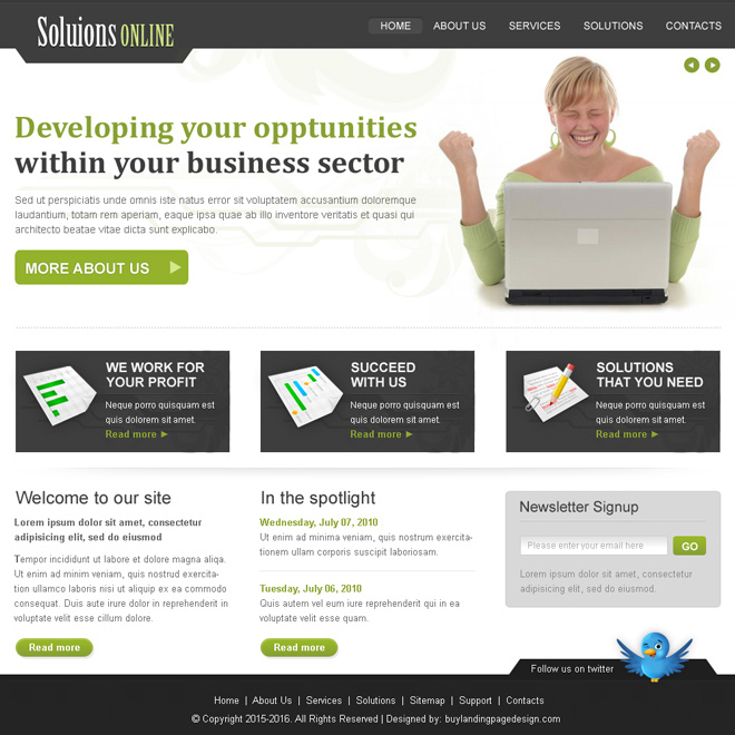 Creative Best Website Template Psd For Sale To Create Your Website Page 9 Free Sales Website Template