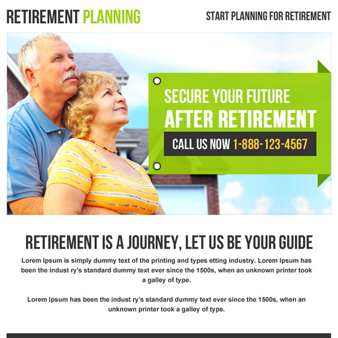 retirement planning phone call capturing ppv design