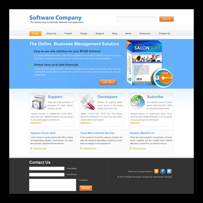 Creative Best Website Template Psd For Sale To Create Your Website Page 23 Website Template Design Software