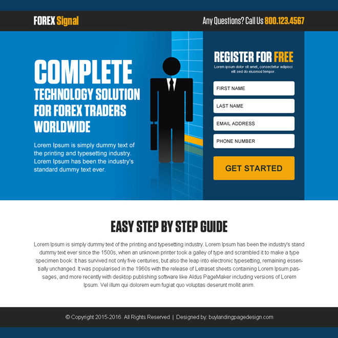 technology solution for forex trading ppv landing page Forex Trading example