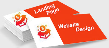 landing page design and website design package