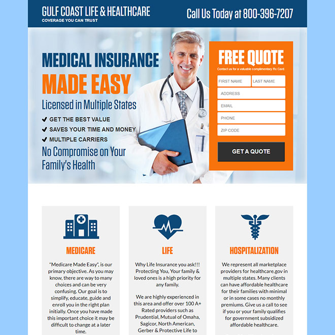 landing page package