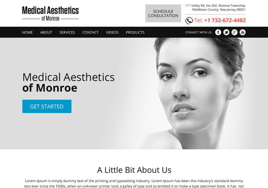 medical aesthetics of monroe  example