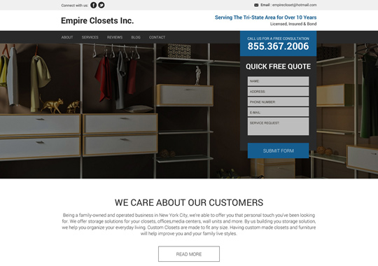 empire closets  example