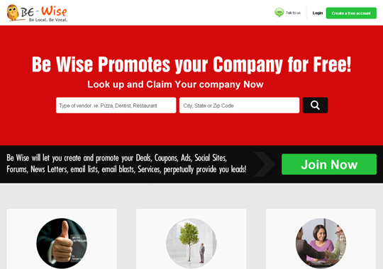 promote your company  example