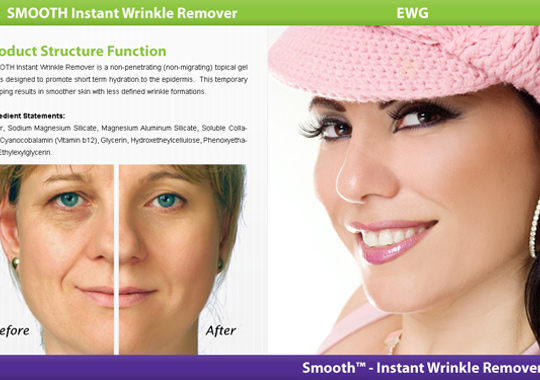 instant wrinkle remover  example