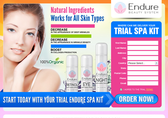 beauty system trial spa kit  example