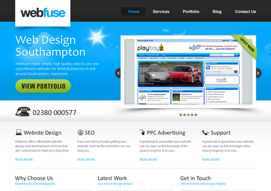 web design service  example