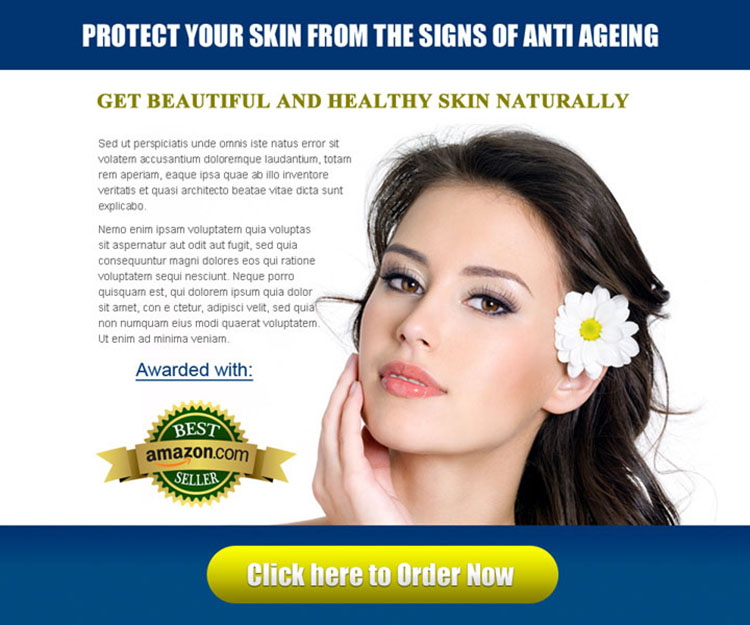 protect your skin from the signs of anti ageing skin care attractive ppv landing page design