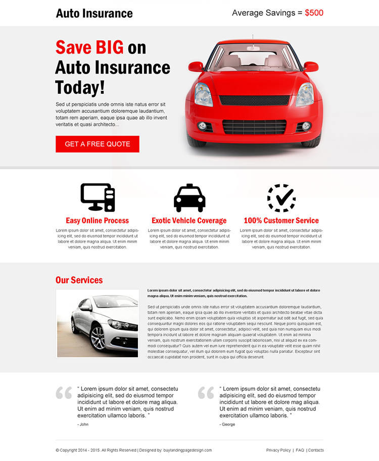 auto-insurance-service-flat-res-lp-002 | Auto Insurance ...