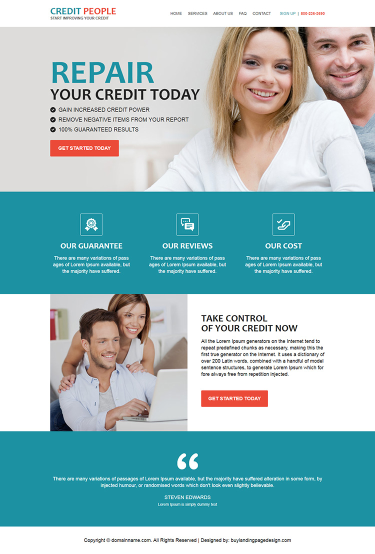 best credit repair companies responsive html website design