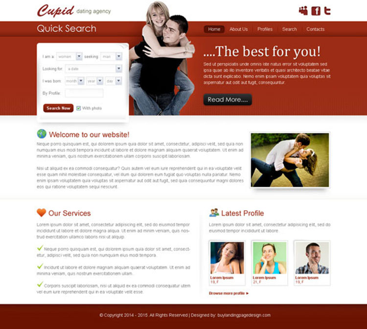 Dating Agency Website 74