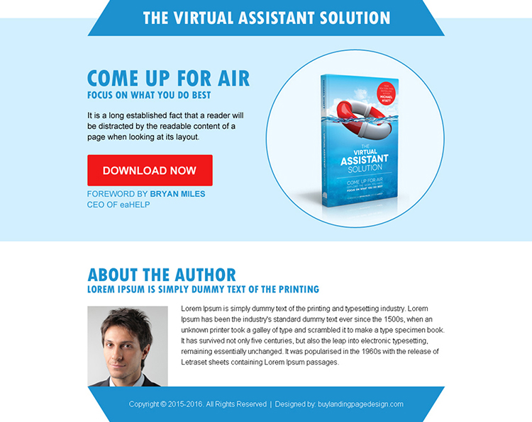 best e-book cta ppv landing page design template