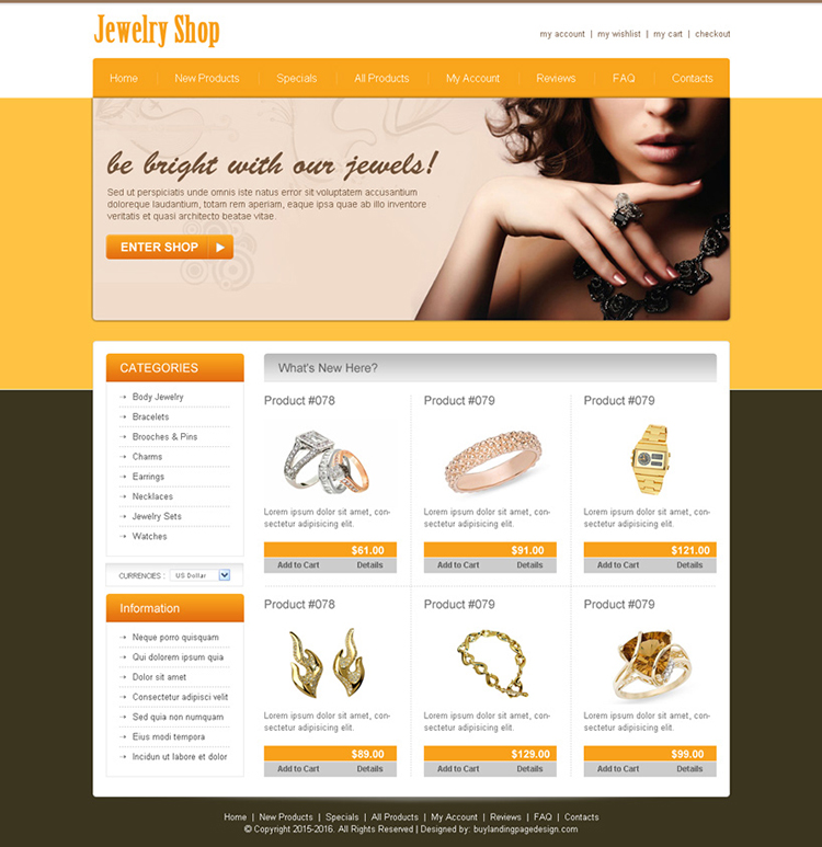 Smart Store Online Shopping Cart Mobile Website Template