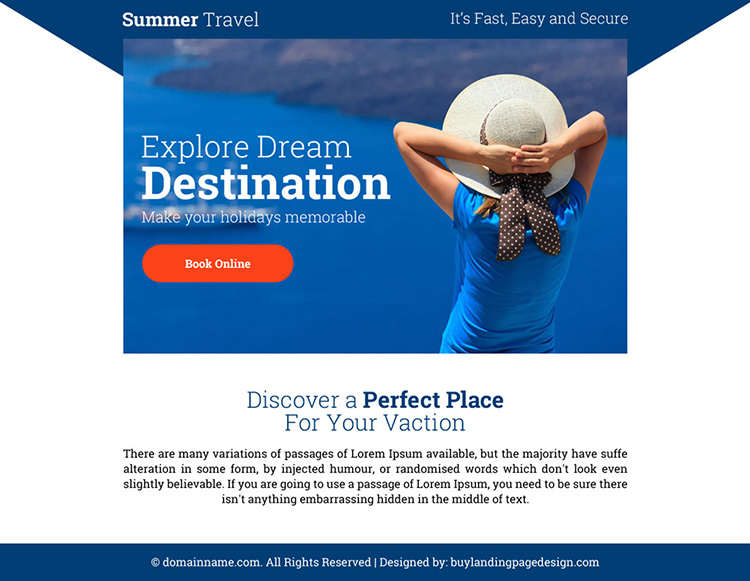 best summer travel destinations ppv landing page