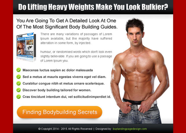 bodybuilding secrets effective ppv lander design