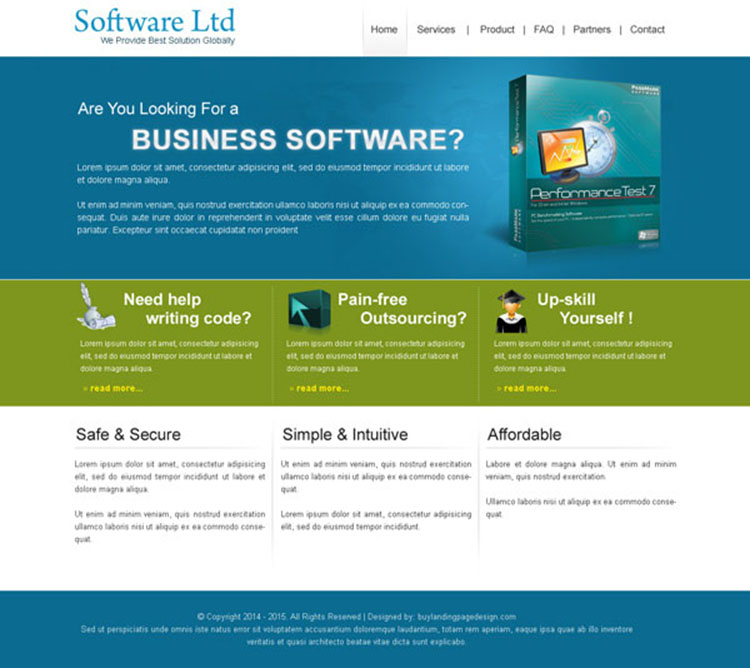 business software website template 002 website template business software website template 002 website template