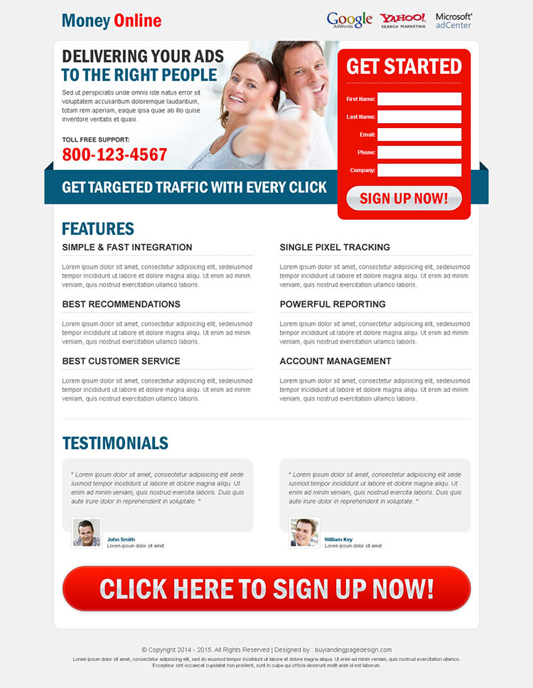 make money online clean and creative lead capture squeeze page design to boost your leads