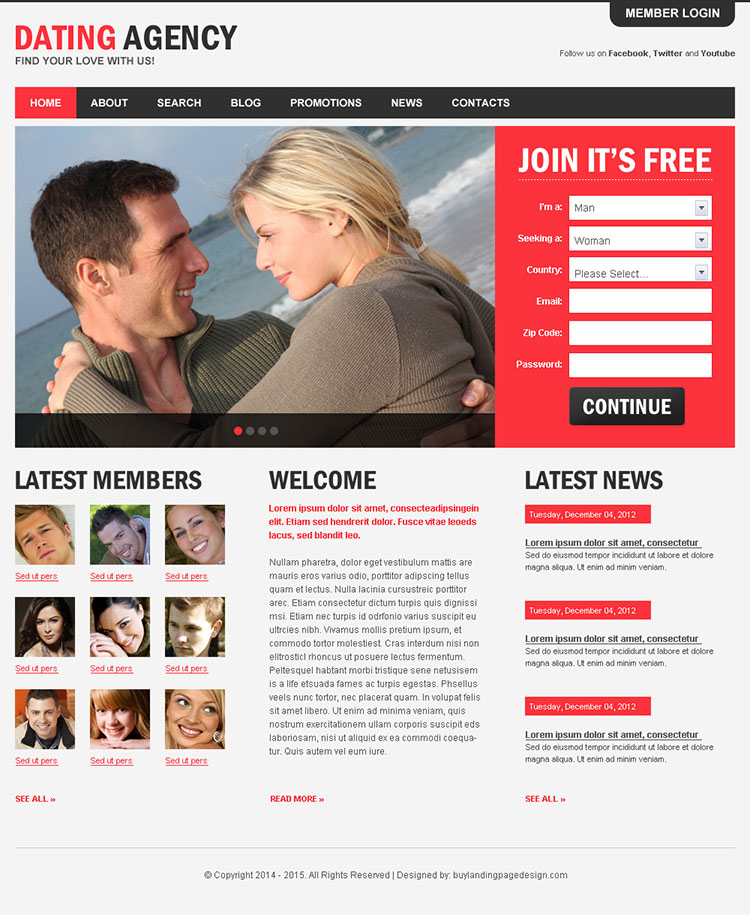 Dating Agency Website 35