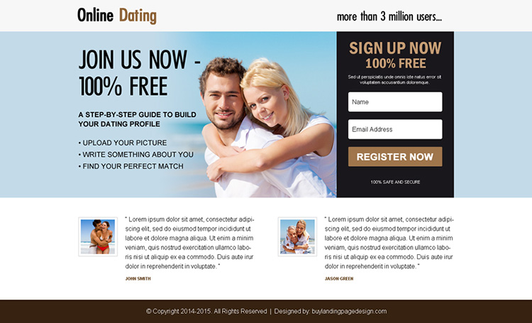 online dating sign up