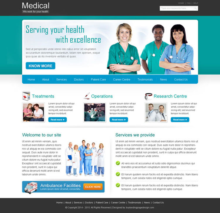 business services template