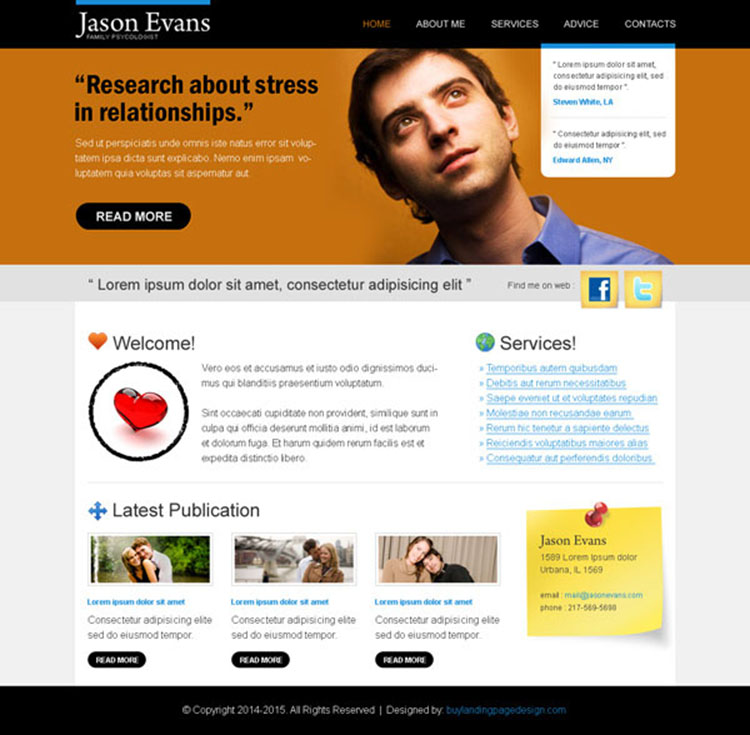 website template psd to create and maintain your relationship design psd