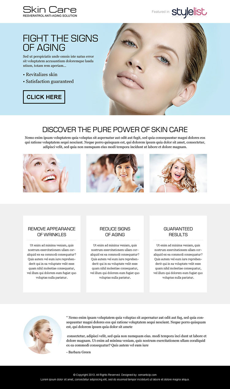 business plan sample for skin care products