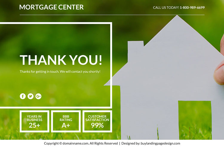 best mortgage marketing sales funnel responsive landing page design