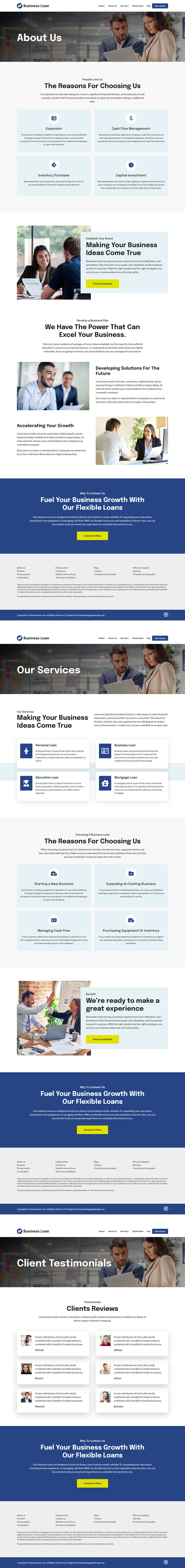 afforable business loans responsive website design