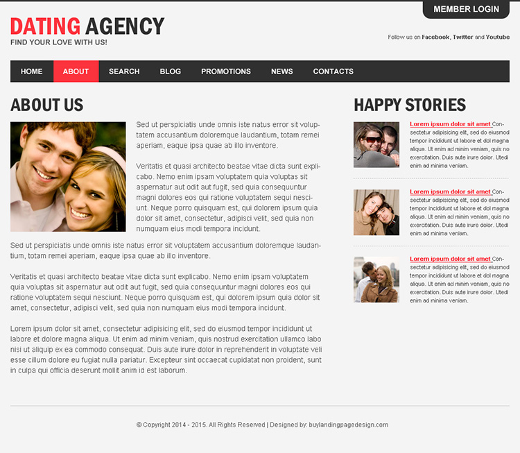 Dating Agency Website 59