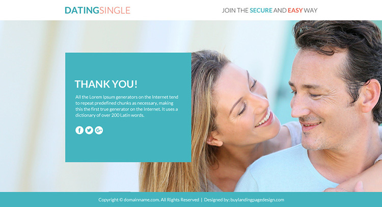 dating membership sign up responsive funnel design