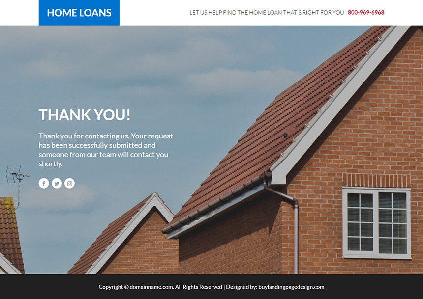 home loan service lead funnel design